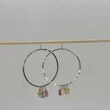 Hoops with Pearls and Gems